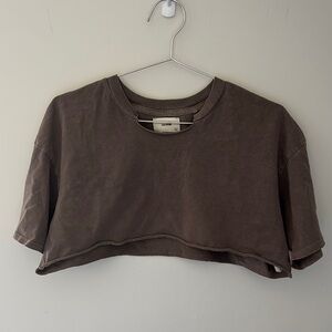 Joah Brown Crop Top